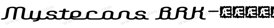 Mysterons BRK字体转换